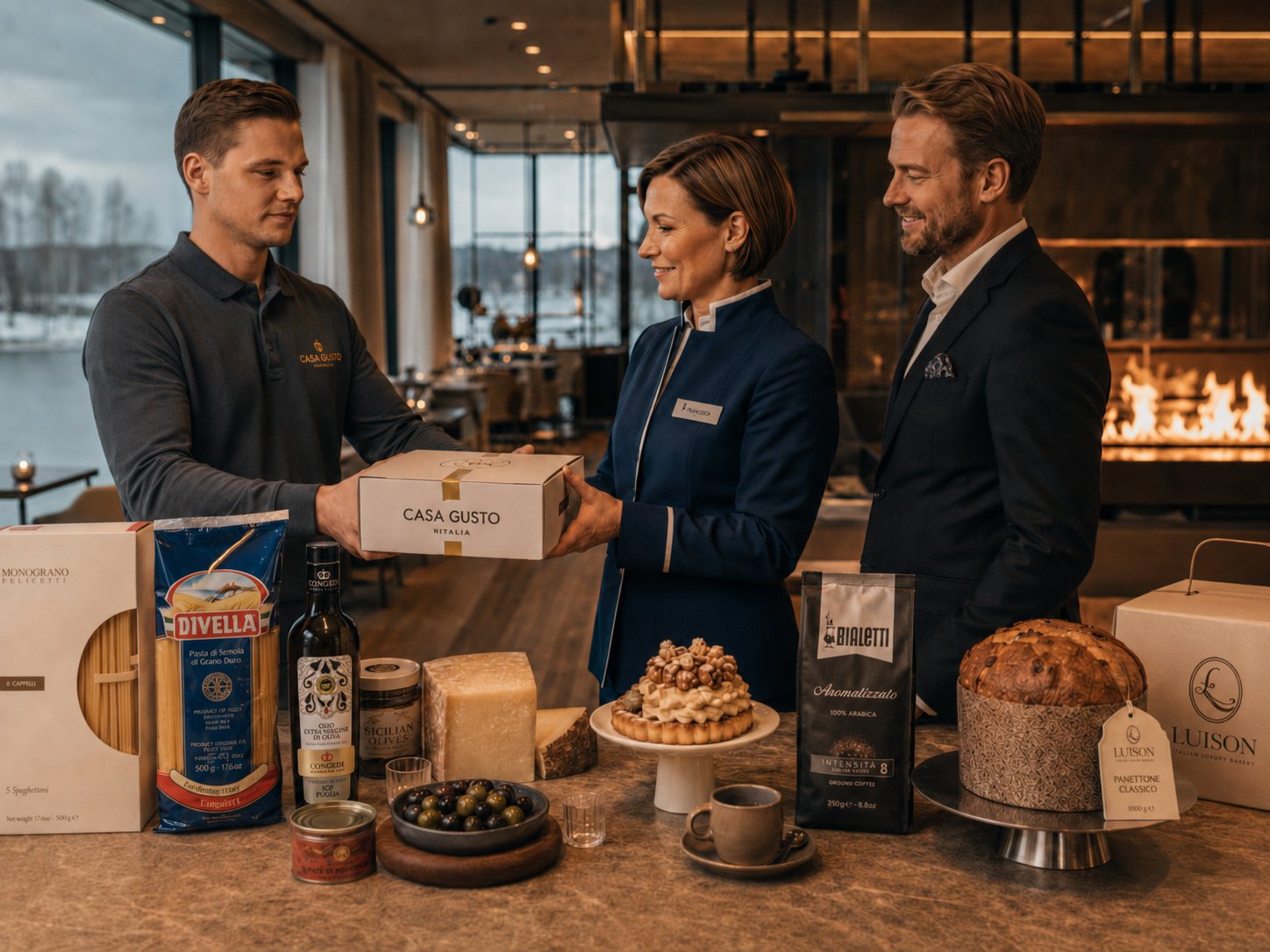 Casa Gusto — consegna di prodotti alimentari italiani a hotel e ristoranti in Finlandia